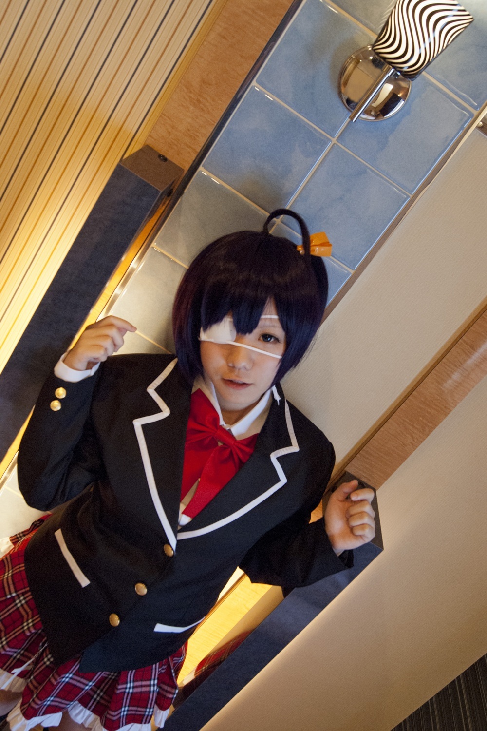 [Cosplay]来自Chuunibyou Demo Koi Ga Shitai的热Rikka Takanashi